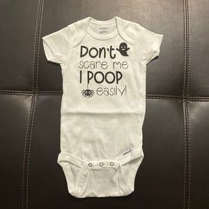 Baby Onesie Don’t Scare Me Halloween